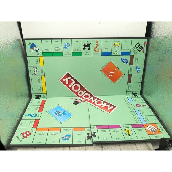 Vintage 2017 Monopoly Edition Game Replacement Board Instructions - Picture 4 of 8